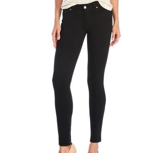 NWT PAIGE Verdugo Ultra Skinny Jeans Black Overdye